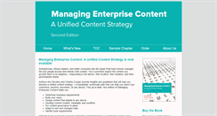 Desktop Screenshot of managingenterprisecontent.com